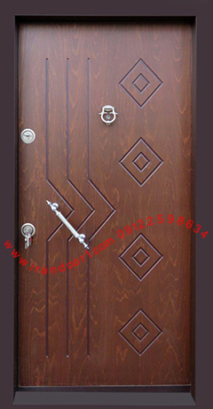 درب ورودی مدل cnc روکش روکش راش