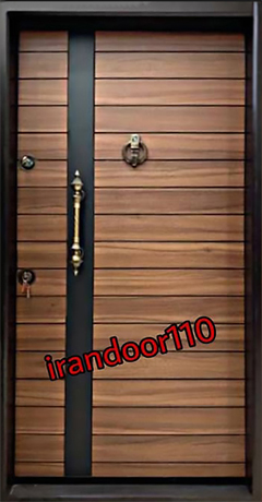 درب ضد سرقت روکش راش ارزان قیمت مدل cnc ضد خش