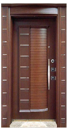 درب ضد سرقت مدل تک ستون همراه روکوب