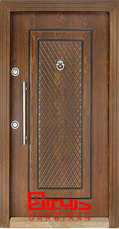 درب ضد سرقت روکش راش ارزان قیمت مدل cnc.