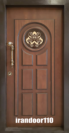 درب ضد سرقت مدل آرامیس روکش راش