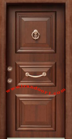 درب ضد سرقت سه قاب ترک بدون روکوب